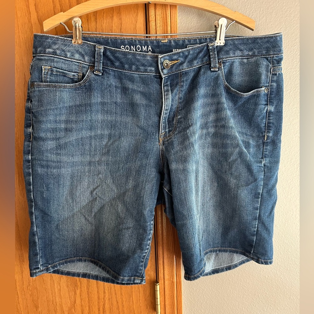 Sonoma denim Bermuda shorts